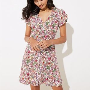 Floral Ruffle Dress